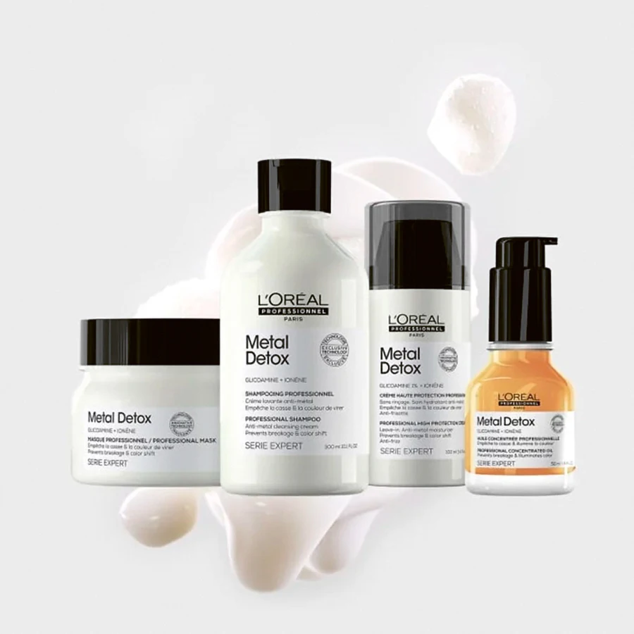 METAL DETOX L OREAL Rawatan  rambut penjagaan